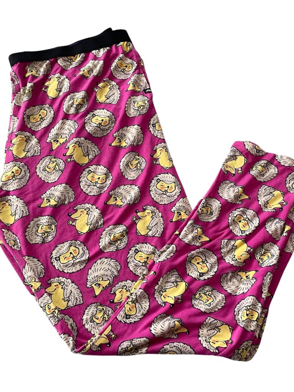 MeUndies Pajama Pants Size 4X Pink Hedgehog Print Sleep Lounge Micromodal